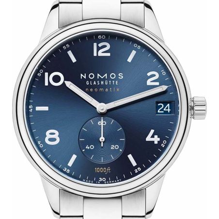 Montre Nomos Club Neomatik 42 Date Bleu Club Sport