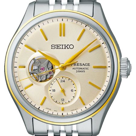 Montre Seiko Presage Classic Series Coeur Ouvert | SPB480J1