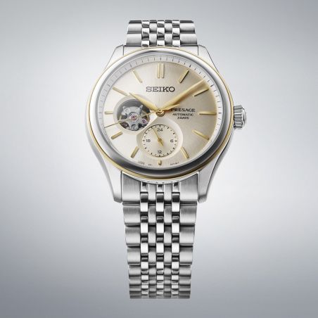 Montre Seiko Presage Classic Series Coeur Ouvert | SPB480J1