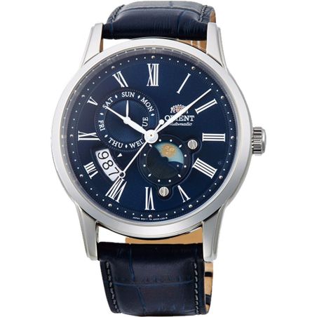 Montre Orient Sun and Moon Blue RA-AK0011D