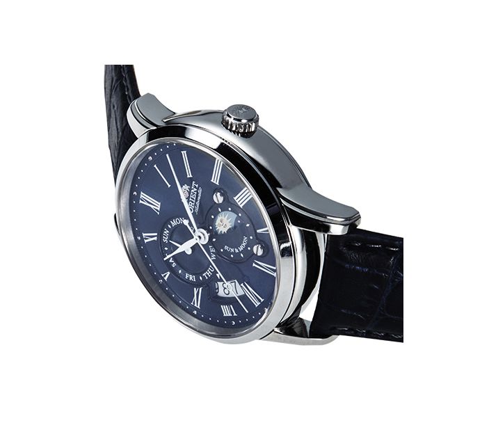 Montre Orient Sun and Moon Blue RA-AK0011D