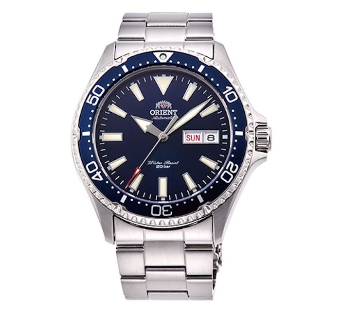 Montre Orient Mako 3 Saphir Blue RA-AA0002L