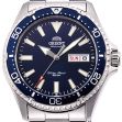Montre Orient Mako 3 Saphir Blue RA-AA0002L