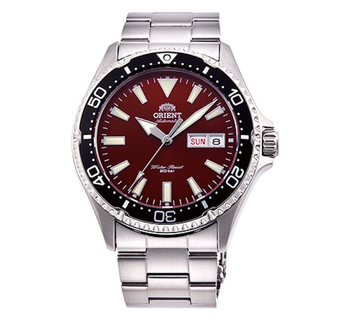 Montre Orient Mako 3 Saphir Red RA-AA0003R