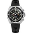 Montre HGP Diver 200M Chrono Mecaquartz Black Big Eye