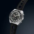 Montre HGP Diver 200M Chrono Mecaquartz Black Big Eye
