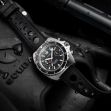 Montre HGP Diver 200M Chrono Mecaquartz Black Big Eye