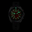 Montre HGP Diver 200M Chrono Mecaquartz Orange Big Eye