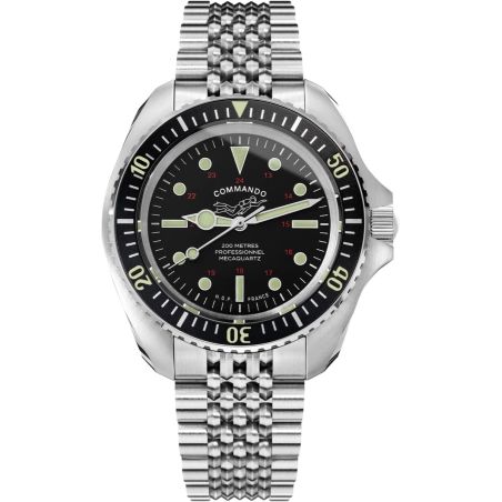 Montre HGP Diver 200M Mecaquartz Commando