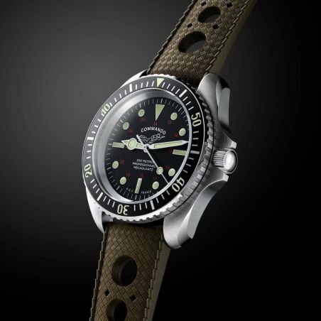 Montre HGP Diver 200M Mecaquartz Commando