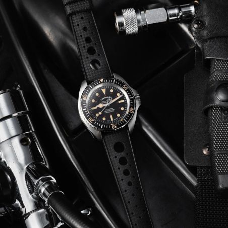 Montre HGP Diver 200M Mecaquartz Commando Vintage