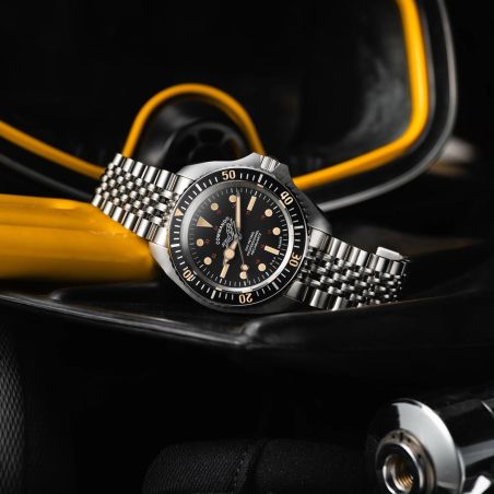 Montre HGP Diver 200M Mecaquartz Commando Vintage