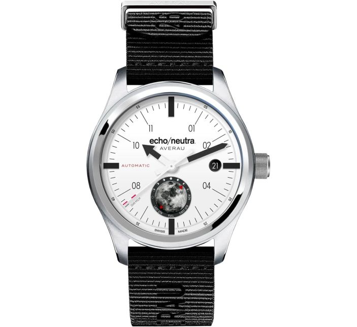 Montre Echo/Neutra Averau 39 Moon phase « Big Moon » White