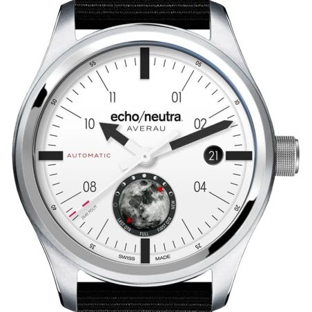 Montre Echo/Neutra Averau 39 Moon phase « Big Moon » White