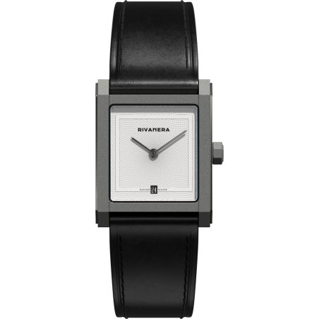 Montre echo/neutra Rivanera Piccolo Guilloché White