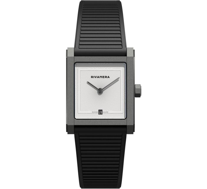 Montre echo/neutra Rivanera Piccolo Guilloché White