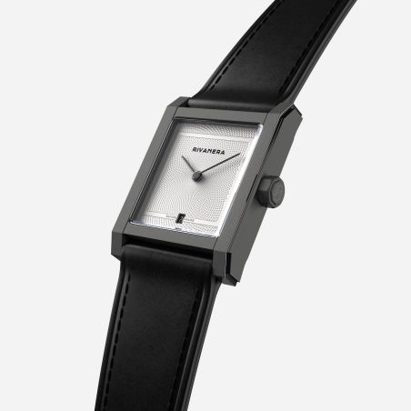 Montre echo/neutra Rivanera Piccolo Guilloché White