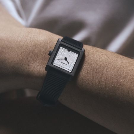 Montre echo/neutra Rivanera Piccolo Guilloché White