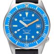 Montre Squale 1521 Blue Blasted Rubber