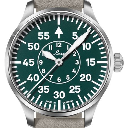 Montre Laco Pilot Watch Aachen Grün 39 862190