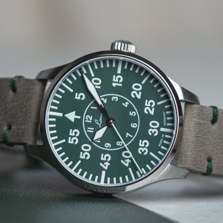 Montre Laco Pilot Watch Aachen Grün 39 862190