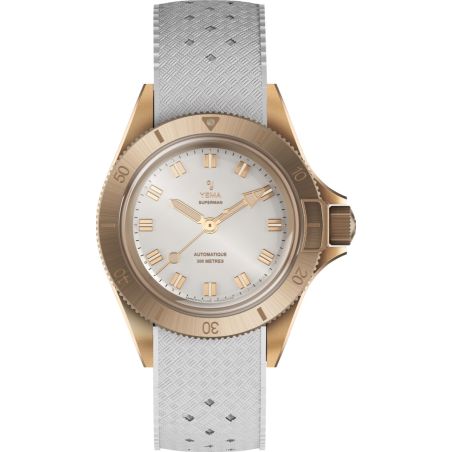 Montre Yema Superman Bronze CMM.10 White