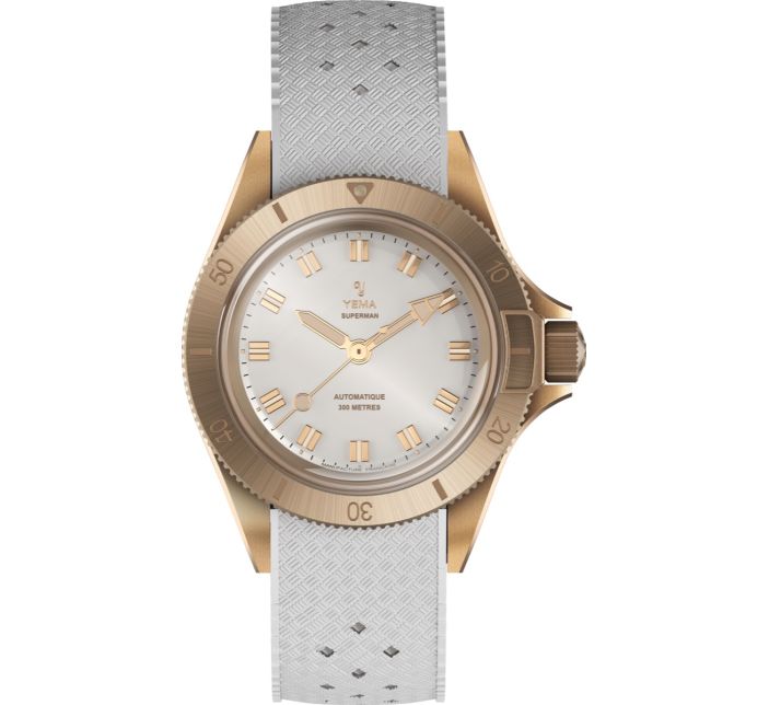 Montre Yema Superman Bronze CMM.10 White
