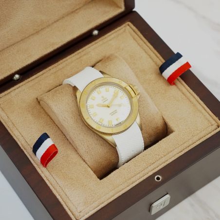 Montre Yema Superman Bronze CMM.10 White
