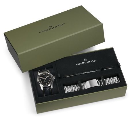 Montre Hamilton Khaki Field Murph Auto 42mm Coffret H70605732