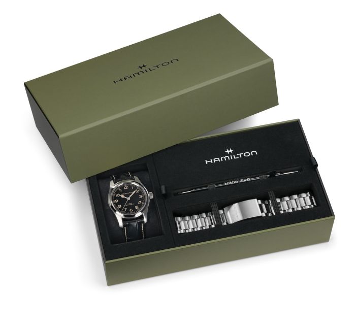 Montre Hamilton Khaki Field Murph Auto 42mm Coffret H70605732