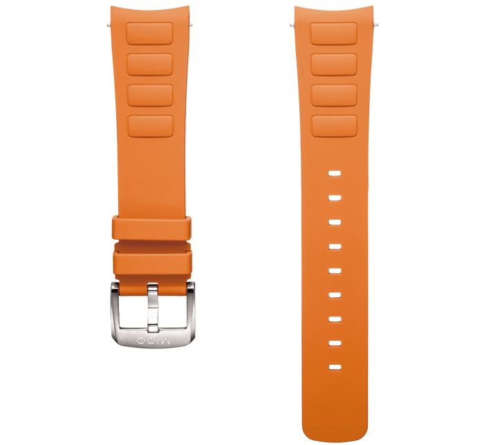 Bracelet Mido Multifort TV Big Date 22mm Orange