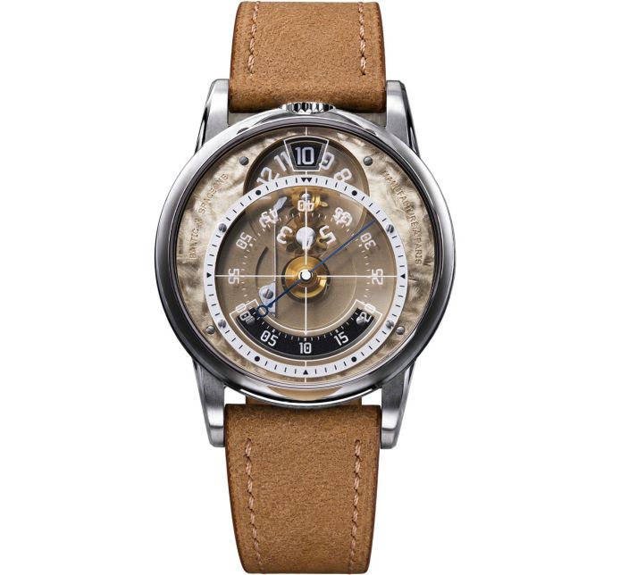 Montre Baltic x Spaceone Seconde Majeure Charbonné