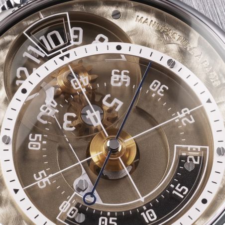 Montre Baltic x Spaceone Seconde Majeure Charbonné