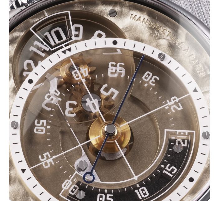 Montre Baltic x Spaceone Seconde Majeure Charbonné
