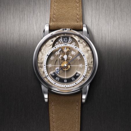 Montre Baltic x Spaceone Seconde Majeure Charbonné