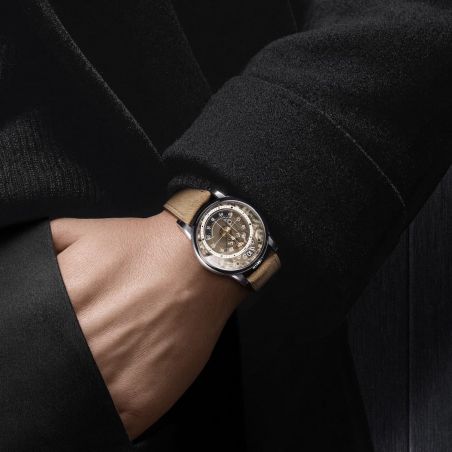 Montre Baltic x Spaceone Seconde Majeure Charbonné