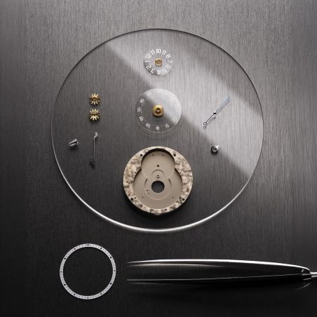 Montre Baltic x Spaceone Seconde Majeure Charbonné
