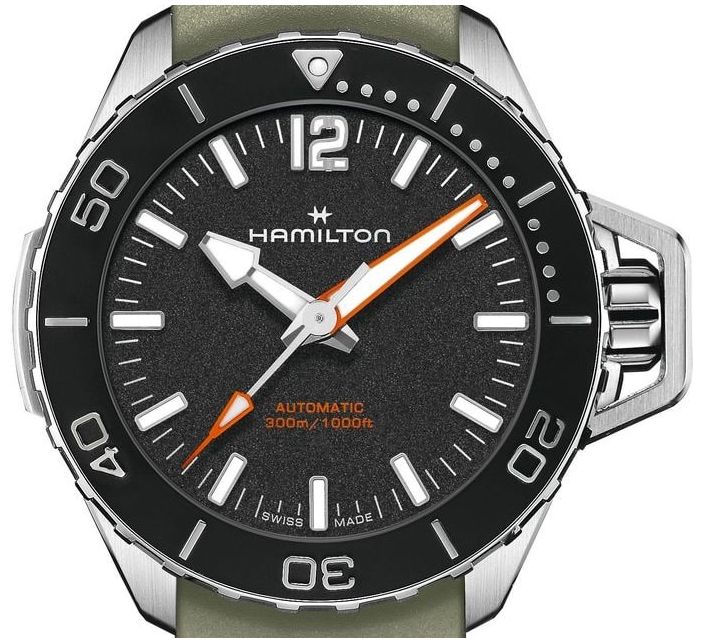 Montre Hamilton Khaki Navy Frogman Auto 41mm H77455331