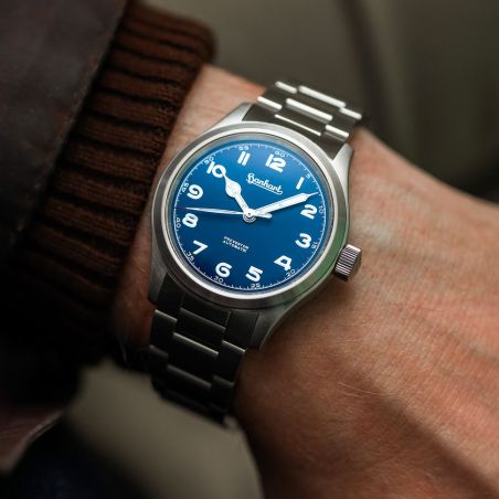 Montre Hanhart Pioneer Preventor HD12™ Blue Acier