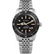 Montre Wolbrook Skindiver 38 Automatic Black Vintage