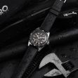 Montre Wolbrook Skindiver 38 Automatic Black Vintage