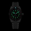 Montre Wolbrook Skindiver 38 Automatic Black Vintage