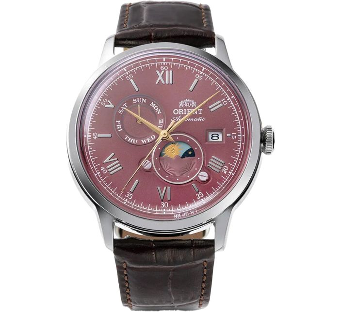 Montre Orient Bambino V9 Sun & Moon RA-AK0807R