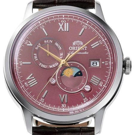 Montre Orient Bambino V9 Sun & Moon RA-AK0807R