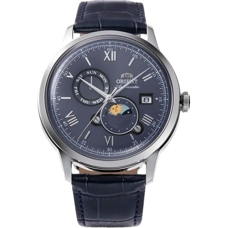Montre Orient Bambino V9 Sun & Moon RA-AK0806L 