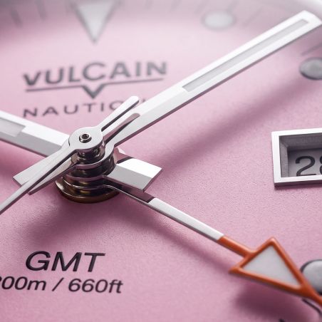 Montre Vulcain Skindiver Nautique GMT Pink Limited Edition