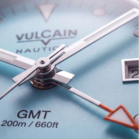 Montre Vulcain Skindiver Nautique GMT Blue Limited Edition