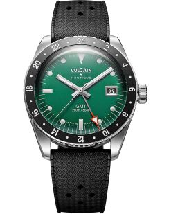 Montre Vulcain Skindiver Nautique GMT Green Limited Edition