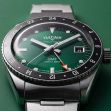 Montre Vulcain Skindiver Nautique GMT Green Limited Edition