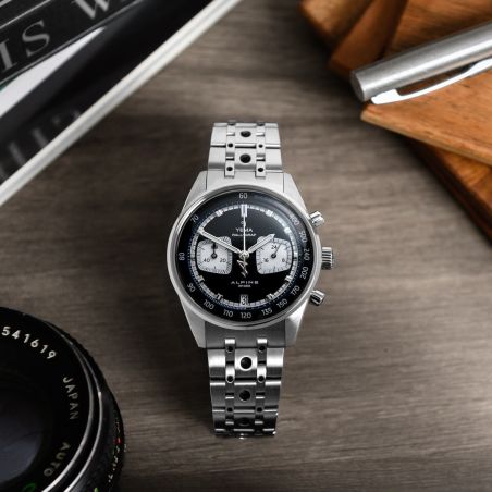 Montre Yema Rallygraf x Alpine Reverse Panda